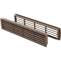 MS Beschläge Lüftungsgitter Kunststoff Türgitter 457x92mm Belüftungsgitter
