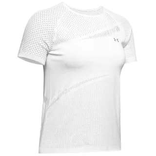 Under Armour Womens Warrior Strick kurzarm T-Shirt Weiß 1328290 112