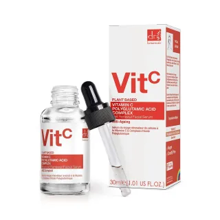 Dr Botanicals Vitamin C 3% & Polyglutaminsäure-Komplex 1% & Aufhellendes Gesichtsserum 30ml