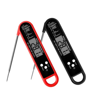 Foldable Digital Food Thermometer Grill Meat Kitchen Thermometer Baking Milk Water Thermometer Magnetic Kitchen Temperat