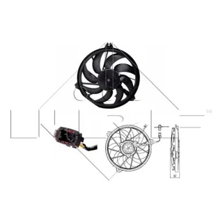 NRF K?hlerl?fter Peugeot 206 47323