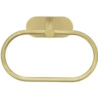 WENKO Handtuchring Turbo-Loc® Orea, aus Edelstahl, Befestigen ohne Bohren