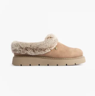 Skechers Keepsakes Lite - Gemütliche Mischung Damen Hausschuhe Taupe
