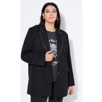 Studio Untold Blusenblazer Blazer oversized Ziernieten am Reverskragen