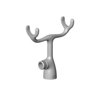 Dornbracht Halter für Handbrause Ersatzteile 091720010 124 x 136 x 41 mm Dark Platinum gebürstet 091720010-99