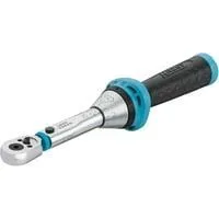 Drehmomentschlüssel 5107B-3CT für Bits, 1/4" blau/schwarz, Umschalt-Knarre