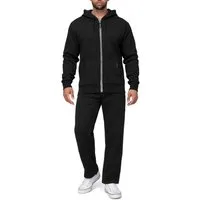 Basisstoff Trainingsanzug Laufforest Herren Jogging Anzug Trainingsanzug Hausanzug für Männer