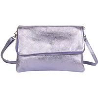 MIRROSI Umhängetasche Damen, Crossbody Bag, Echtleder Made in Italy, ca.26x19x2cm (BXHXT)