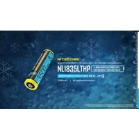 Nitecore Li-Ion Akku Typ 18650 - 3500 mAh - NL18650/35 LTHP für tiefe Akku (1 St)