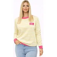 Worldclassca Longsleeve WORLDCLASSCA Longsleeve Shirt Streifen Langarm Sweatshirt Gestreift Neue Kollektion - Stilvolle und gemütliche Mode für Damen