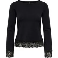 ONLY Langarmshirt ONLLive Love (1-tlg) Spitze