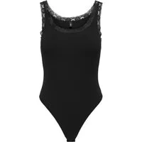 ONLY Body ONLVINI S/L LACE BODYSUIT RS JRS Baumwollmischung, Spitze