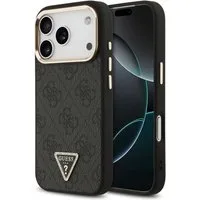 Guess Handyhülle GUESS Case für iPhone 17 Pro Strass Triangle Logo Handyhülle Cover Sch