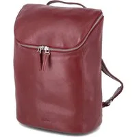 Beliana Cityrucksack Beliana BEL5473-07 Rucksäcke Glattleder red