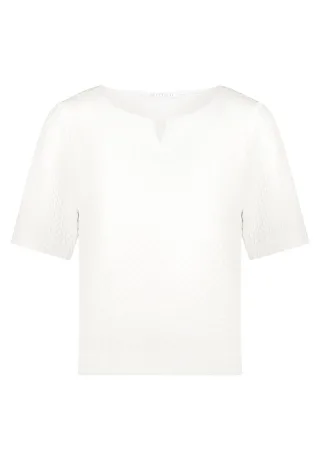 Betty & Co - Blusenshirt Rohweiß - Gr. - 36