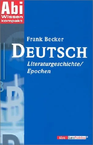 Deutsch Literaturgeschichte / Epochen