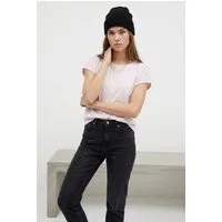 Vila Rundhalsshirt VIDREAMERS NEW PURE T-SHIRT/SU-NOOS Baumwollmischung, regular fit