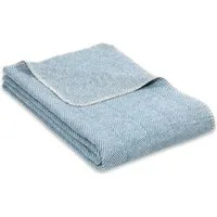 Wolldecke leichte Kuscheldecke FINN aus 100% weicher Bio-Baumwolle 140x200cm, RIEMA Germany, Bio- Sofadecke aus weicher Baumwolle - Made in Germany - OEKO-TEX