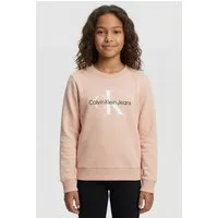 Calvin Klein Jeans Sweatshirt CK Monogram Terry Cn für Kinder bis 16 Jahre und mit Logodruck