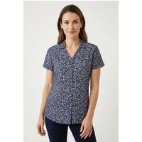 Killtec Funktionsbluse KOS 86 WMN WVN SHRT mit floralem All-Over-Print, schnelltrocknend