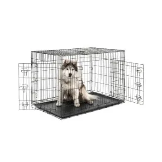 Lionto Hundetransportkäfig Tiertransportbox Hundebox Größe (S) 45x31x36 cm XXXL