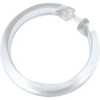GARDINIA Gardinenring offen Kunststoff, Gardinen, (10-St), Serie Spannstange Ø 48 mm