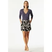 Schiesser Loungepants Mix + Relax elastischer Bund, Viskose, seitliche Taschen, weites Bein