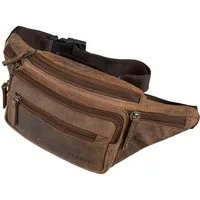 STILORD Bauchtasche "Zion" Vintage Gürteltasche Echtleder Bauchtasche