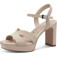 Tamaris High-Heel-Sandalette Blockabsatz, Sommerschuh, Abendschuh, mit ANTIshokk-Absatz