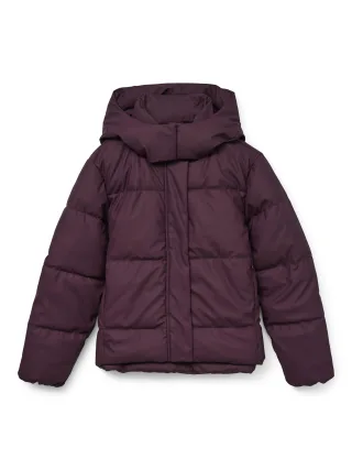 VERO MODA - VMGRETAKYLIE SHORT COATED JACKET NOOS Winetasting - Gr. - S