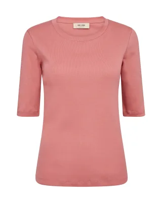 MOS MOSH - MMMali O-neck 3/4 Sleeve Tee dusty rose - Gr. - S