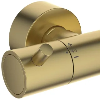 Ideal Standard Duschsystem Ceratherm T125+ Brushed Gold, A7689A2 A7689A2