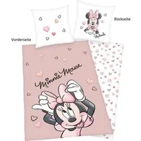 Disney Kinderbettwäsche Disney´s Minnie Mouse, Renforcé, mit tollem Minnie Mouse Motiv