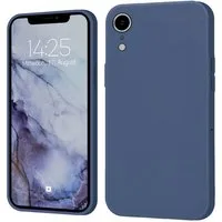 Tec-Expert Handyhülle SoftGrip Cover Hülle für Apple iPhone XR, Handy Case Bumper integrierter Kameraschutz flexibel