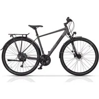 Airtracks Trekkingrad 28 Zoll Herren Trekking Fahrrad TRAIL 4.0 Trekkingrad, 24 Gang, Kettenschaltung, Schwarz Matt - Rahmenhöhen 50 cm 55cm 60cm » Modeljahr 2026