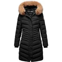 REPUBLIX Winterjacke LUCILLE Damen Gefütterte Dicke Glanz Winter Jacke Mantel Parka mit Kapuze