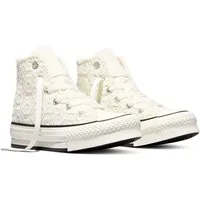 Converse CHUCK TAYLOR ALL STAR EVA LIFT PLATFORM FLORAL CROCHET Sneaker für sportliche Aktivitäten, mit leicht profiliertem Laufsohlenprofil