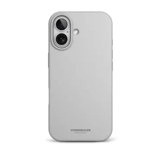 Vonmählen Soft Silicone Case iPhone 17 Light Gray