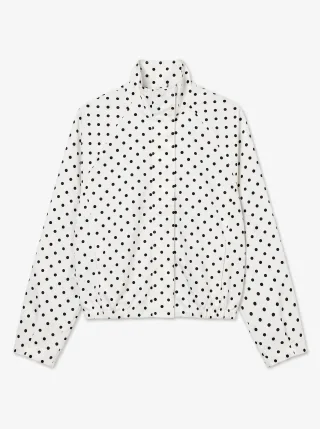 VERO MODA - VMKAYLA HIGH NECK JACKET EXP Star White - Gr. - M