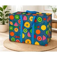Ebaxx Aufbewahrungstasche Jumbo Unterbett Aufbewahrungstasche Tasche Camping XL 80x55x25 cm Groß