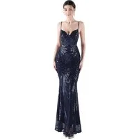 Moda Minx Jerseykleid Gabrielle mit funkelndem Paillettenbesatz