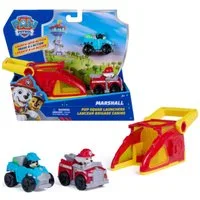 Spin Master Spielzeug-Auto PAW Patrol – Pup Squad Launcher mit Marshall & Rex Fahrzeugen