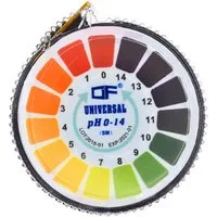 COOL-i ® Bodenfeuchtesensor Universeller pH-Teststreifen auf Rolle – 5 m Lackmuspapier, pH-Bereich 0–14, Für Wasser, Urin, Labor & mehr