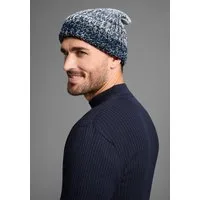 Man's World Strickmütze in auffälliger Melange-Optik