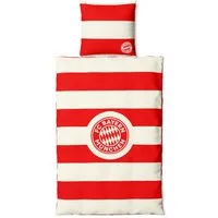 FC Bayern München Bettwäsche FC Bayern München Bettwäsche 135 x 200 cm (Rot/Weiß), 100% Polyester