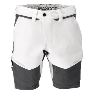 MASCOT Herren Shorts CUSTOMIZED Weiß / Anthrazitgrau 62 - 22149-605-0689-29C62