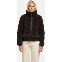 Navahoo Plüschjacke Schneepuder 14 warme Damen Teddyjacke für den Winter