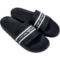 Emporio Armani Badeschuh Badepantolette mit Logoband