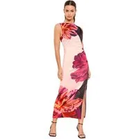 LIPSY Partykleid Lipsy Bodycon-Midaxikleid, Blumenmuster, Regular (1-tlg)
