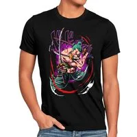 style3 T-Shirt Samurai Extreme one piece japan anime luffy manga monkey ruffy